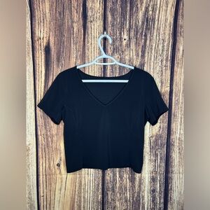 Lululemon Nulu Cropped Yoga Short Sleeve Shirt / Align Shirt